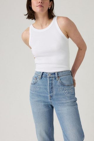 Jean 501® Crop - Bleu