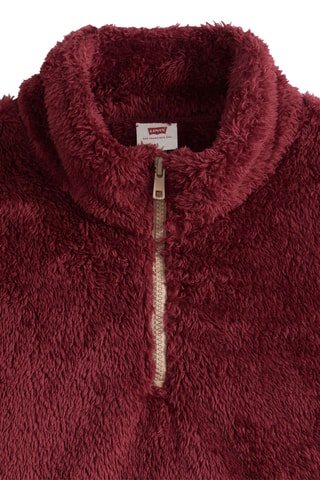 Sweat Gemma Sherpa - Rouge