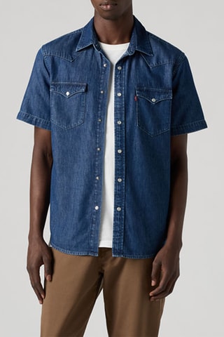 Chemise en jean Classic Western - Bleu