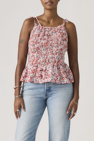 Top smocké Monaco - Rose