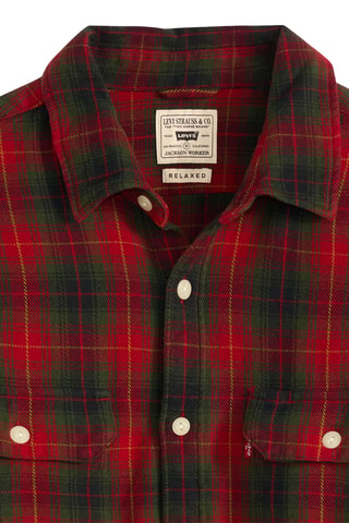 Chemise Jackson Worker - Rouge