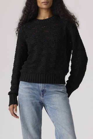Pull Hope Crochet - Noir