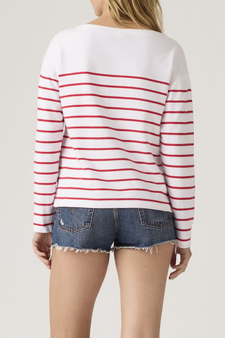 T-shirt Marin Stripe - Blanc