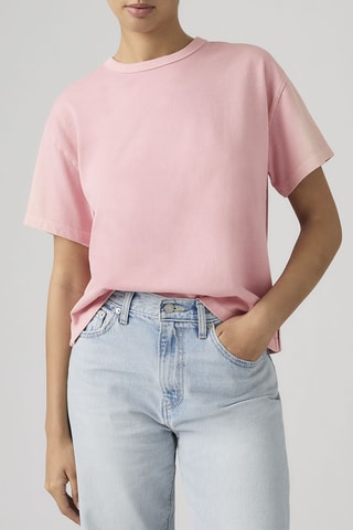 T-shirt Vintage Garment Dye - Rose