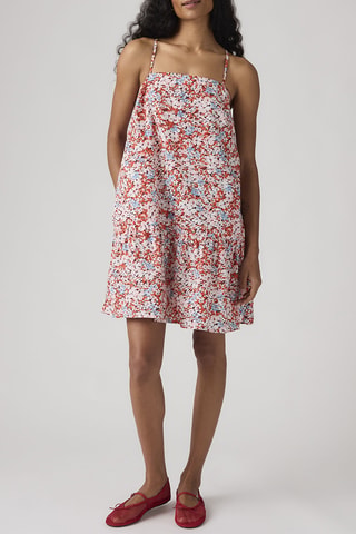 Robe trapèze Adira  - Rose