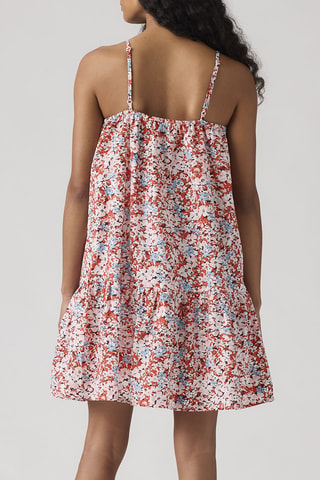 Robe trapèze Adira  - Rose