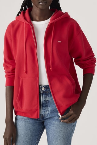 Sweat à capuche Everyday - Rouge