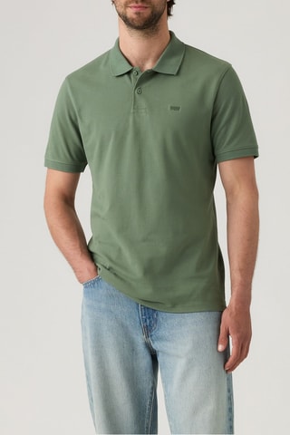 Polo slim Slim Housemark Polo Laurel Wreath Pique - Vert