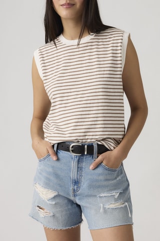 T-shirt Boxy - Vert