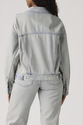 Veste en jean 90's Trucker - Bleu clair