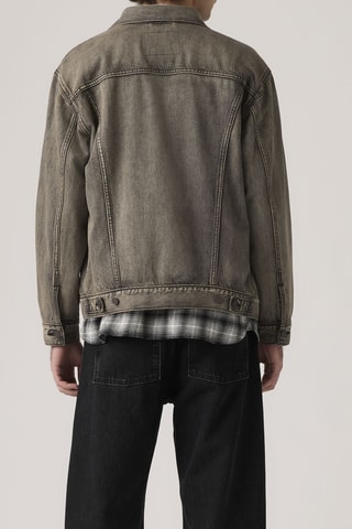 Veste en jean Relaxed Fit Trucker - Gris