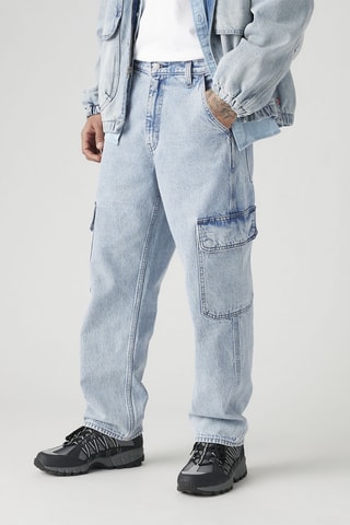 Jean cargo loose straight 568™ - Bleu