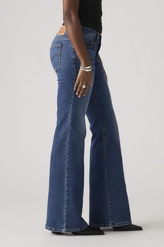 Jean superlow flare - Bleu