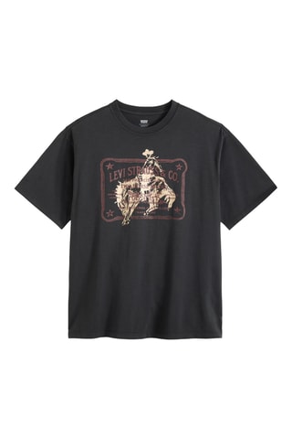 T-shirt Vintage Fit Graphic Americas Finest - Bleu