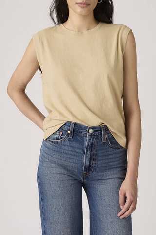 T-shirt Boxy - Beige