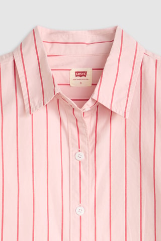 Chemisier Cropped Harlie Hug Stripe Peachski - Rose