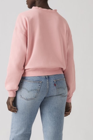 Sweat Vintage Boxy Crew - Rose
