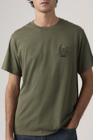 T-shirt Relaxed Fit Chaps - Vert
