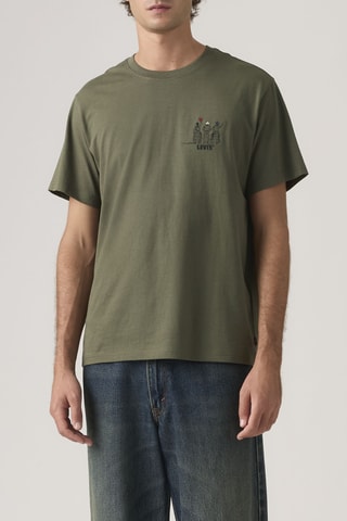 T-shirt Relaxed Fit Chaps - Vert