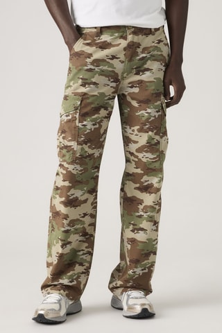 Pantalon Baggy Cargo - Vert