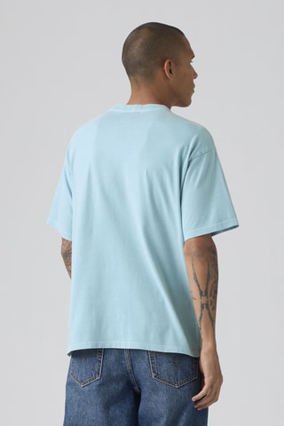 T-shirt Vintage Fit Graphic The Origina4 - Bleu
