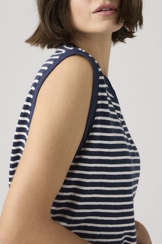 T-shirt Boxy - Bleu