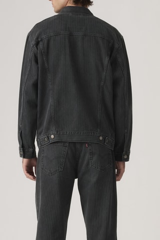 Veste en jean Relaxed Fit Trucker - Noir