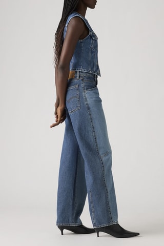 Jean Barrel Saddle 725™ - Bleu