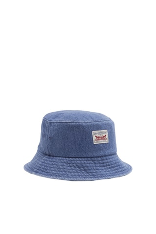 Bob en jean Strauss Bucket - Bleu