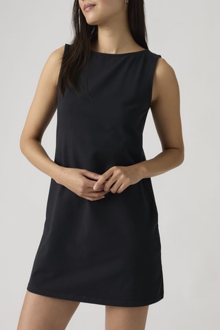 Robe trapèze Kaia  - Noir