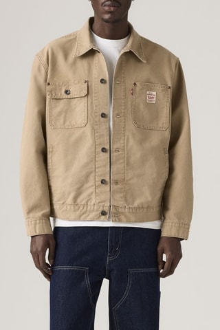 Veste en jean Sunrise Trucker Tiger'S Eye - Marron