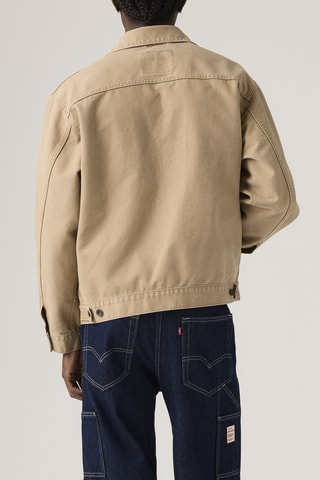 Veste en jean Sunrise Trucker Tiger'S Eye - Marron
