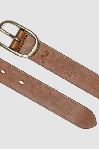 Ceinture en cuir Charlie - Marron