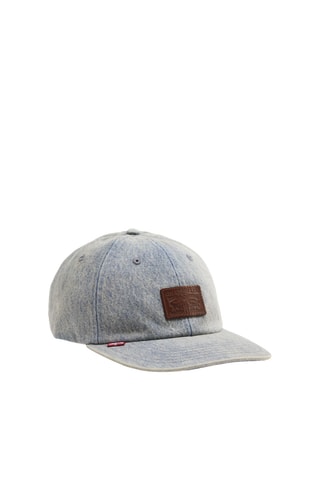 Casquette en jean Relaxed Dad Heritage - Gris