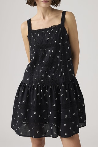 Robe patineuse Kate  - Noir