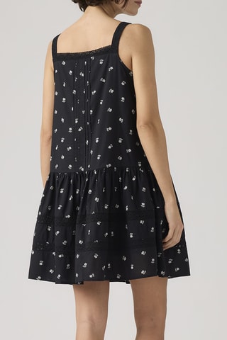 Robe patineuse Kate  - Noir