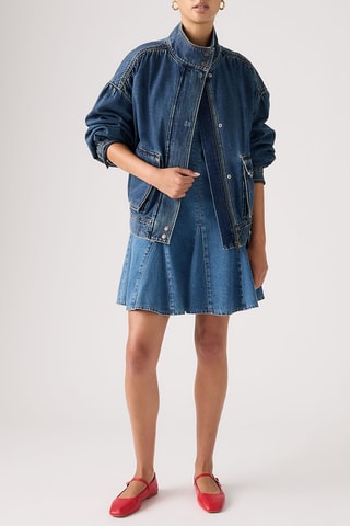 Veste en jean Blouson Trucker - Bleu foncé