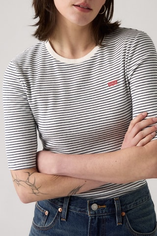 T-shirt slim Luca - Bleu