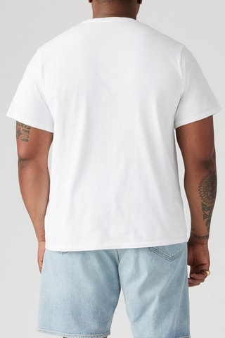 T-shirt Big Relaxed Fit - Blanc