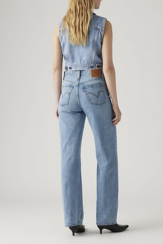 Jean Ribcage Wide Legs - Bleu