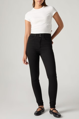 Jean Retro High Skinny - Noir