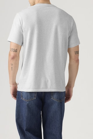 T-shirt Relaxed Fit Abstract - Gris
