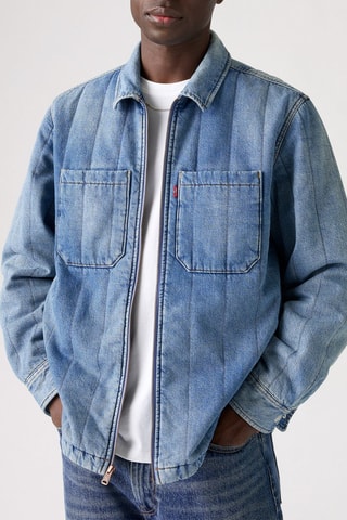 Surchemise en jean Kyren - Bleu