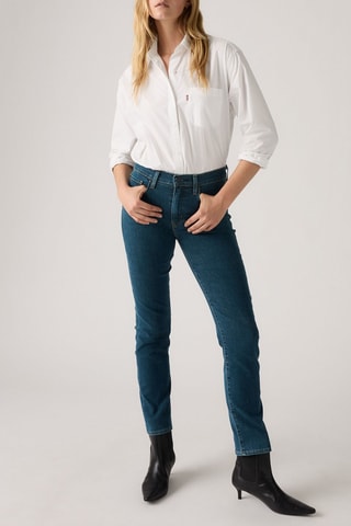 Jean High Rise Straight 724™ - Bleu