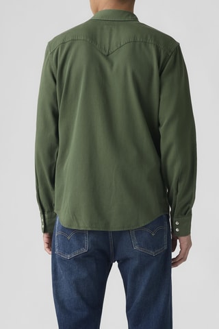 Chemise en jean Classic Western - Vert