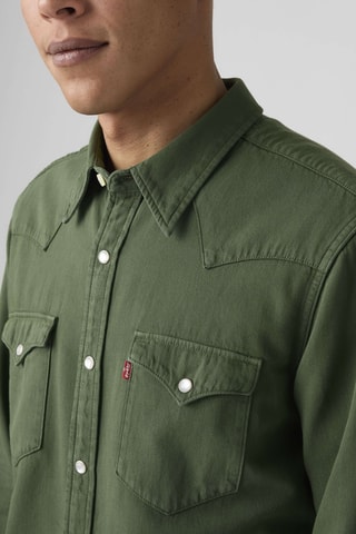 Chemise en jean Classic Western - Vert