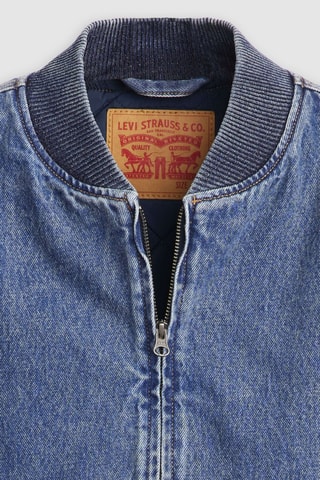 Veste sans manches en jean Sansome - Bleu