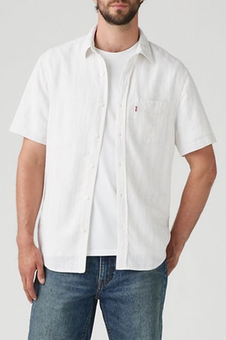 Chemise en lin Sunset - Blanc