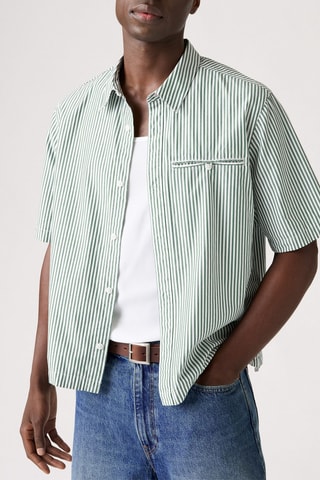 Chemise Zandt Cropped - Vert
