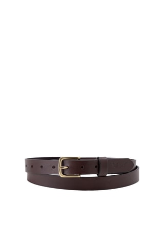Ceinture en cuir New Narrow - Noir